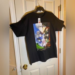 Plunderer Sz L T-Shirt Black Graphic Tee Funimation Anime NWT $24.99